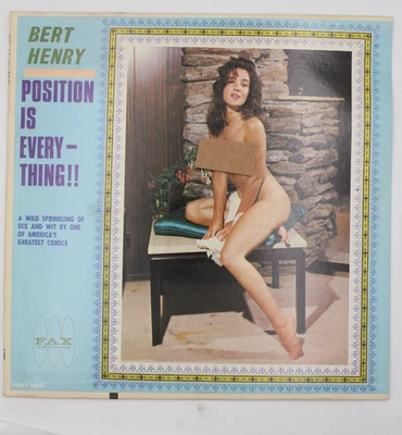 BERT HENRY-POSITION IS VERYTHING--NUDE LP-HAND CLEANED EX, FAXLP 3002 - Image 1 of 4