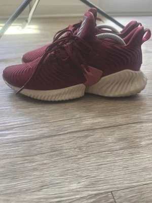adidas Alphabounce Shoes Sneakers Beyond Maroon Women’s 8 Comfy Running Walking - Image 1 of 4