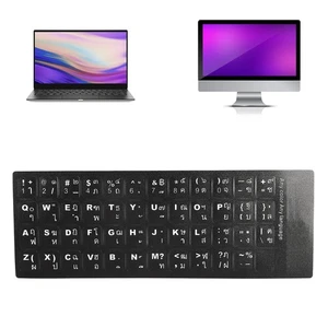 Thai Keyboard Sticker Replacement Keyboard Sticker For Desktop Computer La BAJ - Picture 1 of 22