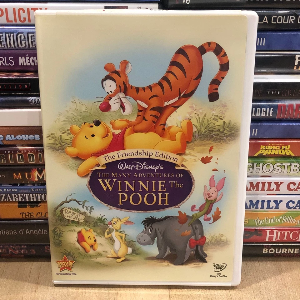 Disney The Many Adventures of Winnie the Pooh DVD Friendship Edition Family 2007 - Image 1 of 2