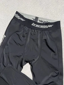 Bracelayer KX1 Men’s L Black Thermal Knee Stabilizing Compression Performance - Picture 1 of 9