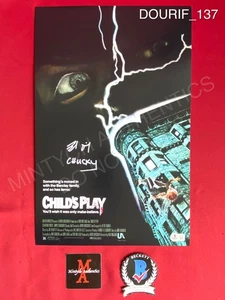 Brad Dourif autographed signed 11x17 photo Child's Play Chucky Beckett COA - Picture 1 of 1