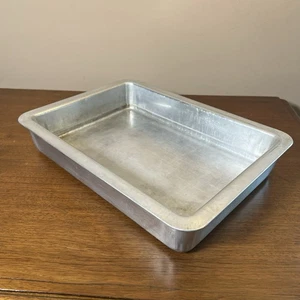 Vintage REMA Doppelwandige Isolierte Aluminium Kuchenform - 13” x 9” x 21/4” L3 - Bild 1 von 18