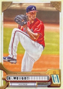 Kyle Wright 1:138 Packs Missing Black Plate 2022 Topps Gypsy Queen #31 Braves - Picture 1 of 2