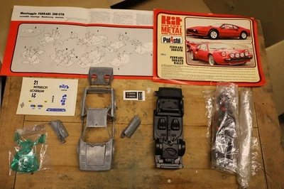 Polistil Ferrari 308 GTB Rally Michelotto metal kit with moving doors and bonnet - Immagine 1 di 3