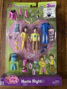 POLLY POCKET Vintage 2002 Fashion Polly Movie NIght, Kerstie & Todd, NEW - Picture 1 of 3