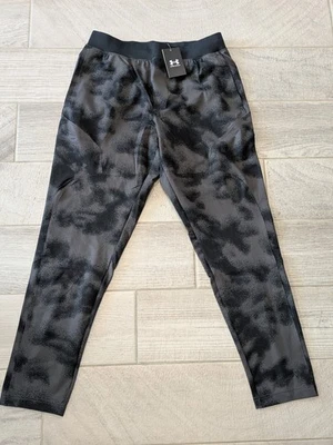NUEVO Pantalones Cónicos Under Armour Imparables Ajustados Talla Grande Gris Negro Bolsillos Foto 1 de 4