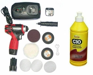 ACDELCO ARS1212 Li-ion 3" Headlight mini Polisher Kit & 1lt G10 Finishing Polish - Picture 1 of 9