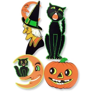 Beistle 14" - 23" Halloween Cutouts; 12/Pack 01016 - Picture 1 of 1