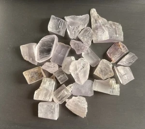 Good Lot 361 Cts Natural Light Purple Colour Kunzite Rough - Picture 1 of 7