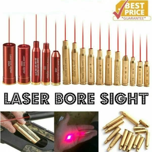 Laser Bore Sight BoreSighter Gun Red Dot Laser Cartridge Many Calibers Available - Picture 1 of 65