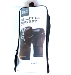 Everlast Elite Training Gloves, Ever Shield Technology, Green 14oz, Boxing Mitt - Picture 1 of 14
