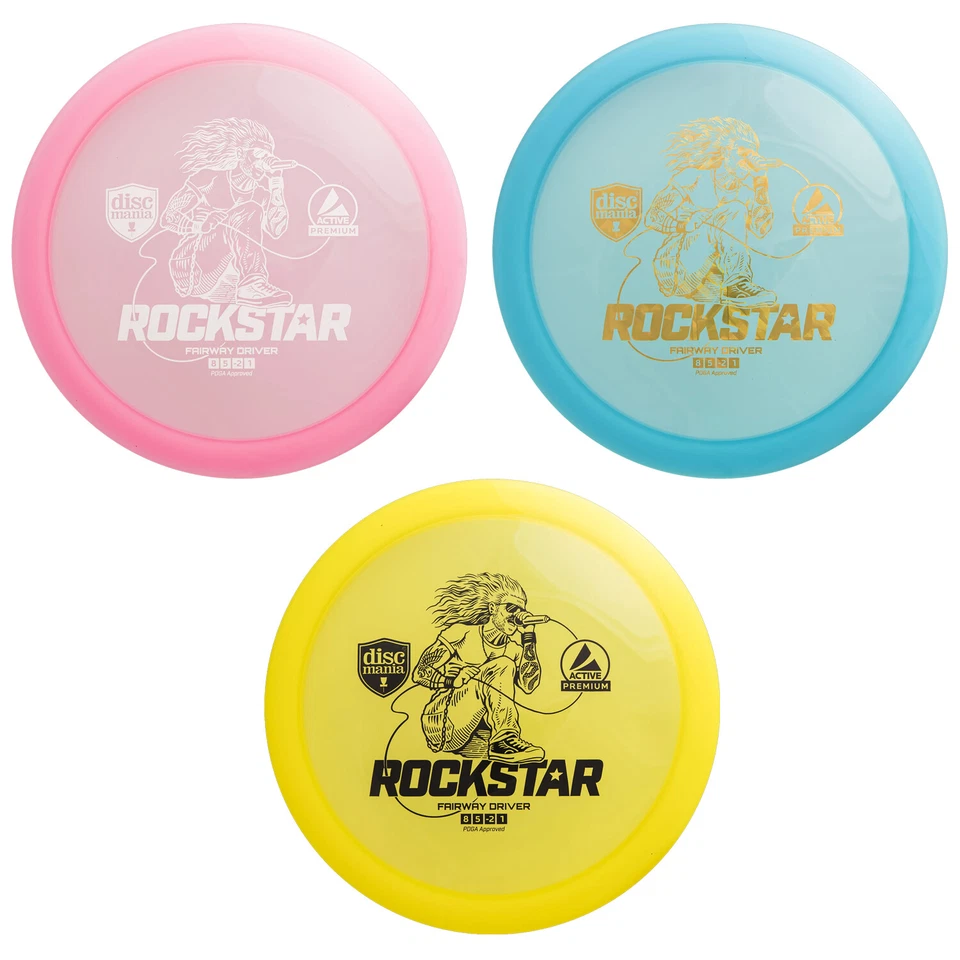 Discmania Disc Golf Active Premium Rockstar Fairway Driver - Choose Color - Image 1 of 1