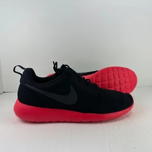 Nike Roshe One Run Rojo Negro Criado Retro Tenis 511881-016 Hombres Talla 10 - Imagen 1 de 11