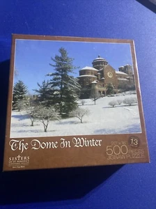 500 Jigsaw Puzzle The Dome In Winter 20" x 16" Sisters of St Benedict Sealed - Picture 1 of 4