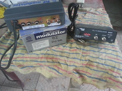  modulatore Tv scart multiuso per visionare  telecamere su  tutte le tv di casa  - Immagine 1 di 4