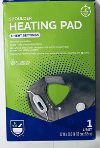 Rite Aid Portable Shoulder Heating Pad, 6 Heat Settings, New - Picture 1 of 7