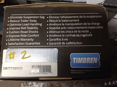Resorte de sobrecarga auxiliar de rueda trasera Dodge Ram 2500 3500 DRTT3500D SES Foto 1 de 2