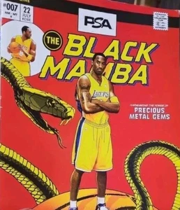 KOBE BRYANT PSA MAGAZINE JULY 22 RARE RED ISSUE #007 THE BLACK MAMBA - Picture 1 of 1