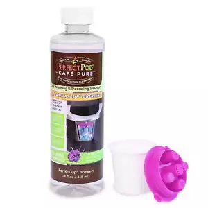 Cleaning Kit and Descaling Solution for Single Serve and Keurig Coffee Makers - Picture 1 of 9