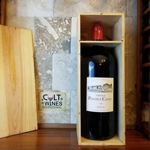 RP 100 pts! JS 100 pts! 2010 Chateau Pontet Canet Bordeaux wine, Pauillac 6L OWC - Picture 1 of 7