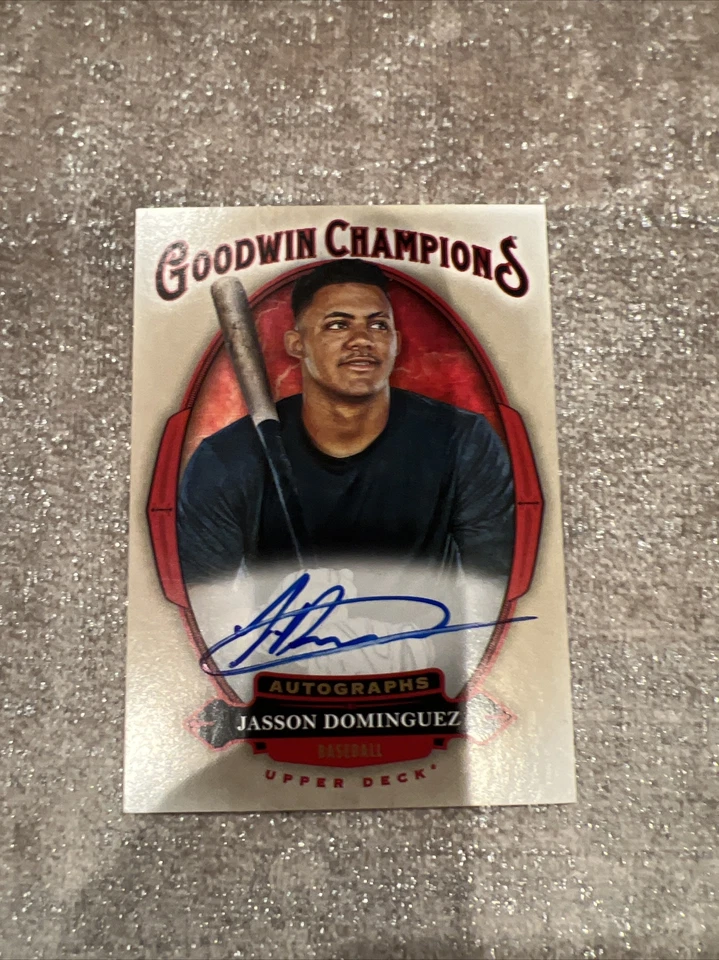 2020 Upper Deck Goodwin Champions Jasson Dominguez Auto #A-JD - Image 1 of 4