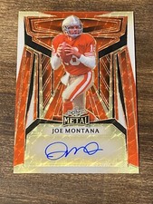 ‼️2023 Leaf Metal JOE MONTANA AUTO #1/1 ONE OF ONE SAN FRAN 49er COLOR MATCH NM