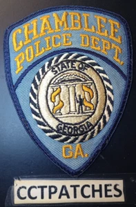 CHAMBLEE, GEORGIA POLICE SHOULDER PATCH GA - Picture 1 of 2