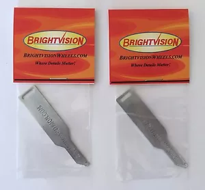 2 Redline Tuning-Schraubenschlüssel - Neu aus altem Lagerbestand Original Vintage berühmte Brightvision Werkzeuge! - Bild 1 von 2