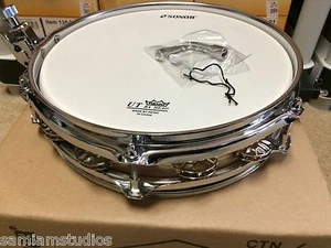 Sonor Select Force Jungle Snare Maple Shell 10"x2" w/16 Jingles SEF1002 SDJ N - Picture 1 of 7
