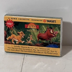 the lion king 3 song sampler cassette Target Exclusive New Sealed - Picture 1 of 7