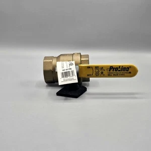 Proline 1,5" Kugelhahn geschmiedet Messing Gewinde 600 PSI #107-817NL  - Bild 1 von 7