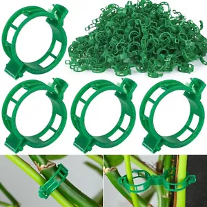 100pc-Garden Clips-Tomato Clips for String Trellis Plant Ties for Outdoor Plants - Picture 1 of 6