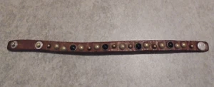Liebeskind Berlin Armband Schmuck Lederband braun mit Verzierungen Nr. 3671 - Bild 1 von 7