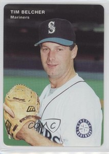 1995 Mother's Cookies Seattle Mariners Stadium Giveaway Tim Belcher #21