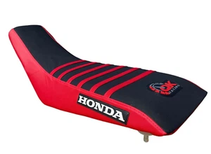 HONDA TRX 400EX MULTI GRIP SEAT COVER 1999  2007 ALL RED BLACK TOP HONDA - Picture 1 of 5