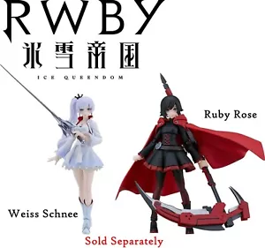 figma Ruby Rose Weiss Schnee TV Anime RWBY: Ice Queendom action figure Max Facto - Picture 1 of 23