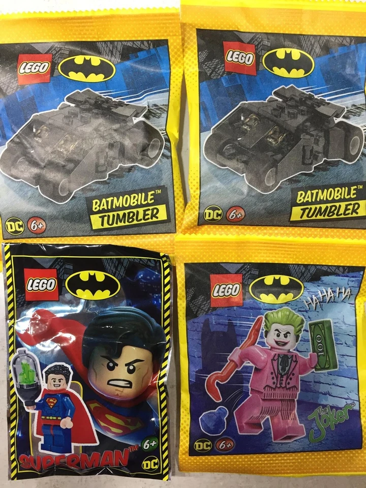 LEGO FOILBAG PACK SUPER-HÉROS DC BATMAN - ÉDITION LIMITEE - NEUF SCELLE - - Photo 1/1