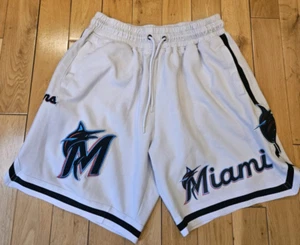 Pantalones Cortos Pro Standard MIAMI MARLINS Team MLB Para Hombre con Cordón y Bolsillos XL - Imagen 1 de 16