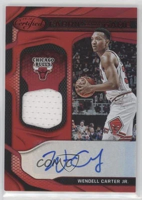 2019-20 Certified Fabric of the Game /99 Wendell Carter Jr #FG-WC Auto - Image 1 of 2