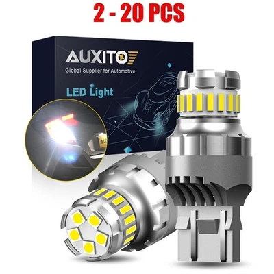 AUXITO 7440 7441 7443 Respaldo LED Blanco Bombilla de Funcionamiento Inverso Luz Diurna 2-20x Foto 1 de 4