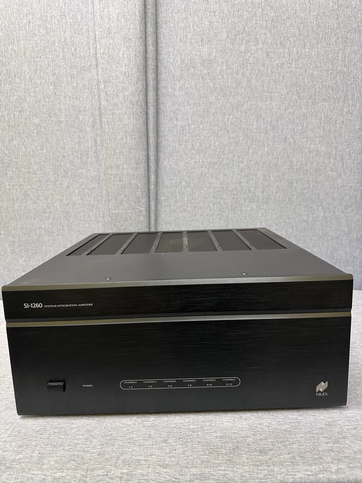 Amplificador de integración de sistemas Niles SI-1260 12 canales 60 amplificador WPC (leer) Foto 1 de 4