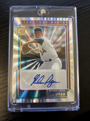 2025 Panini Donruss Signature Series Nolan Ryan #SG-NRY - Image 1 of 2