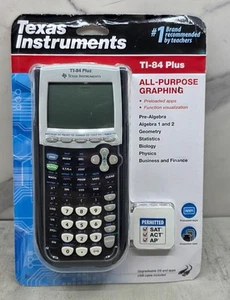 Texas Instruments TI-84 Plus Graphing Calculator 10-Digit LCD - Picture 1 of 3
