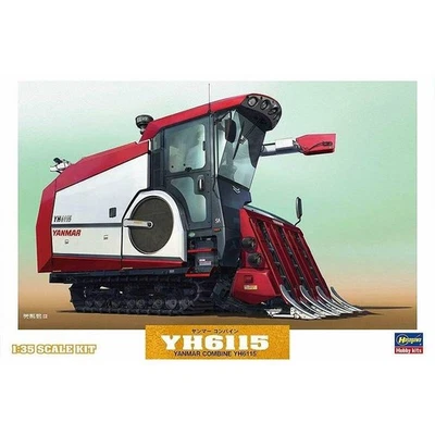 Modello Yanmar Combine Yh6115 Hasegawa 66007 1/35 Modello Carro Promo - Immagine 1 di 4