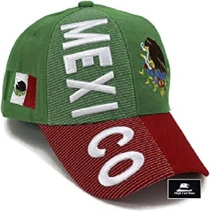 MEXICO MEXICAN COUNTRY HAT CAP (PREMIUM COTTON) - Picture 1 of 2