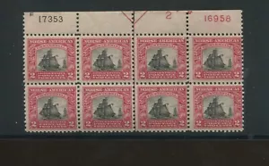 USA Briefmarke #620 postfrisch postfrisch f/vf Platte Block Nr. 17353 16958 - Bild 1 von 2