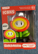 Paladone ICONS Super Mario Bros Fire Flower Light 007 Nintendo Night Light