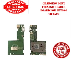 FOR LENOVO TAB M10 HD TB-X505 TB-X505F/L CHARGING PORT CONNECTOR FLEX BOARD OEM - Picture 1 of 5