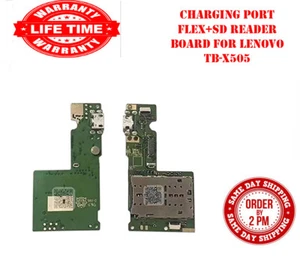 FOR LENOVO TAB M10 HD TB-X505 TB-X505F/L CHARGING PORT CONNECTOR FLEX BOARD OEM - Afbeelding 1 van 5